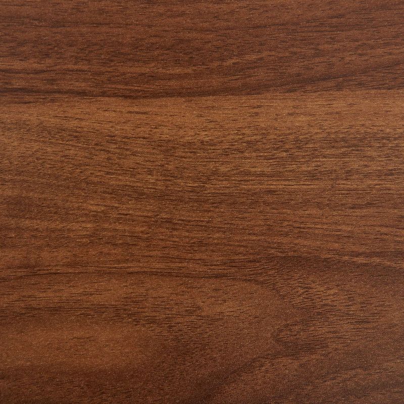 Table basse LILA effet noyer 80cm