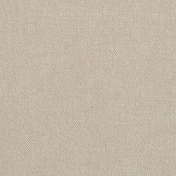 Lot de 2 chaises SELA tissu beige et pieds métal