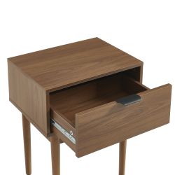 Lot de 2 chevets ALMA effet noyer 40cm