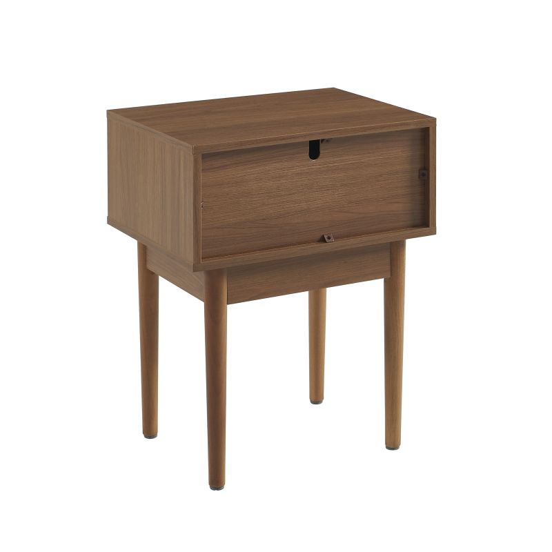 Lot de 2 chevets ALMA effet noyer 40cm