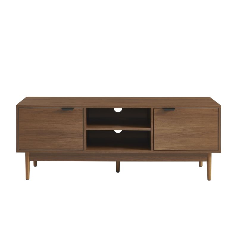 Meuble tv ALMA effet noyer 130cm