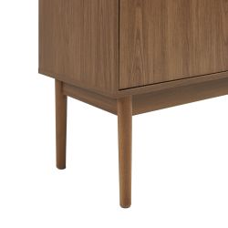 Secrétaire ALMA effet noyer 90cm