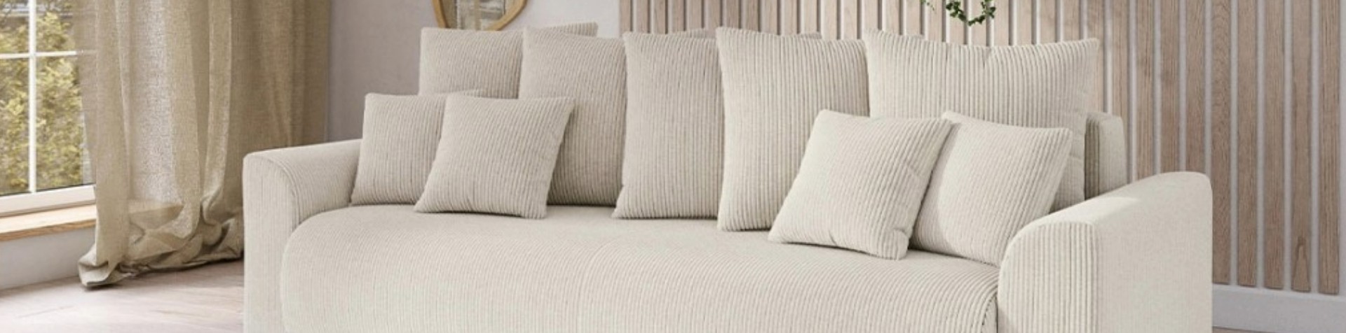 Décoration : on assiste au retour en force du velours côtelé !